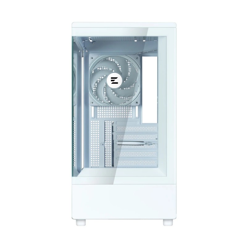 Zalman кутия Case mATX - P10 White, ZM-P10-WH