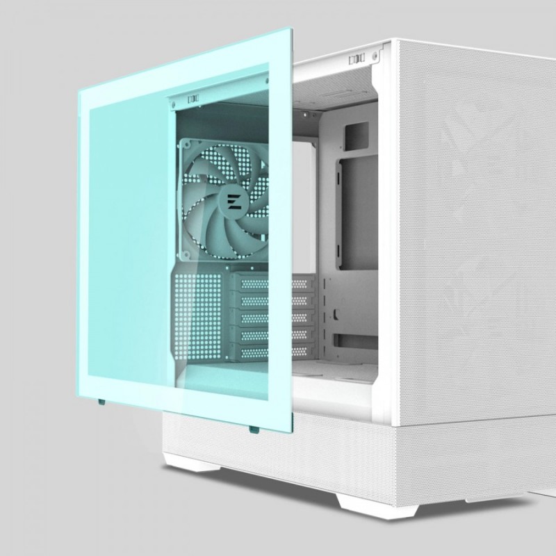 Zalman кутия Case mATX - P30 AIR White, ZM-P30-AIR-WH