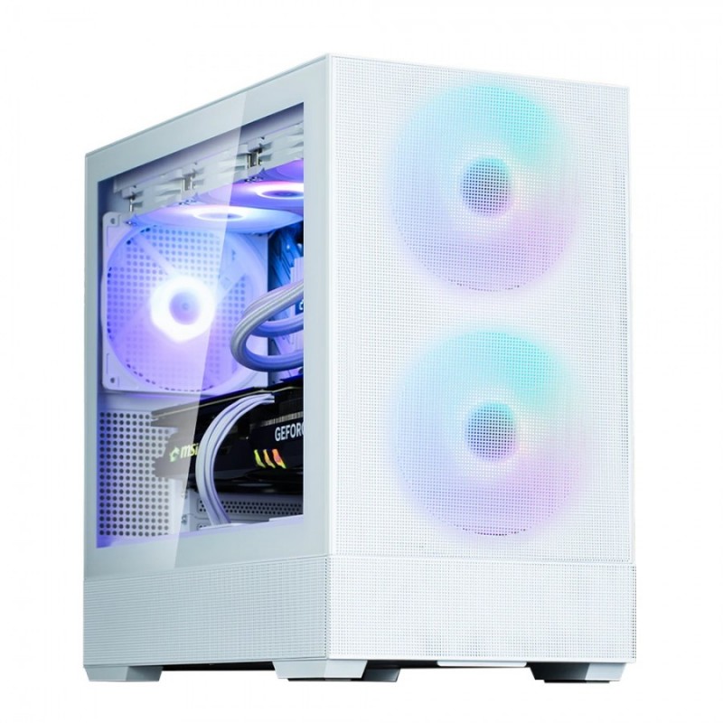 Zalman кутия Case mATX - P30 AIR White, ZM-P30-AIR-WH