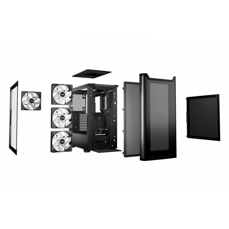 be quiet! кутия Case ATX - Pure Base 501 DX Black, BGW76