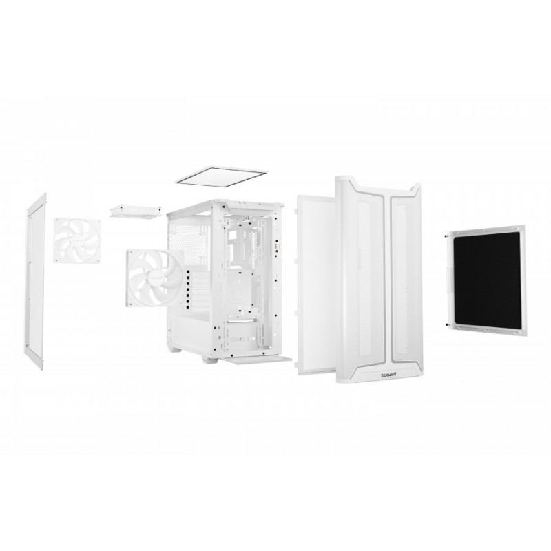 be quiet! кутия Case ATX - Pure Base 501 DX White, BGW77