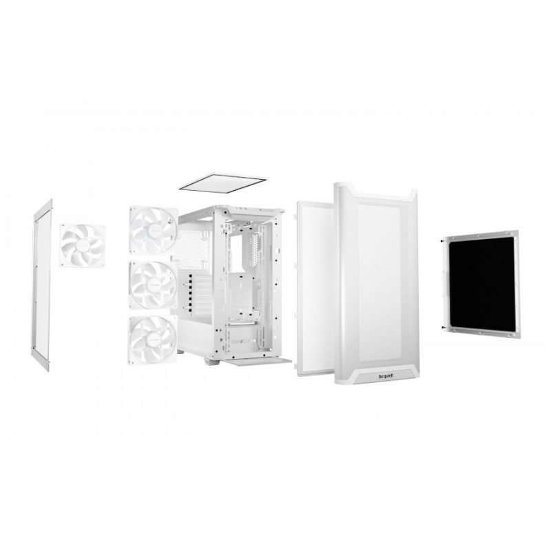 be quiet! кутия Case ATX - Pure Base 501 LX White, BGW79