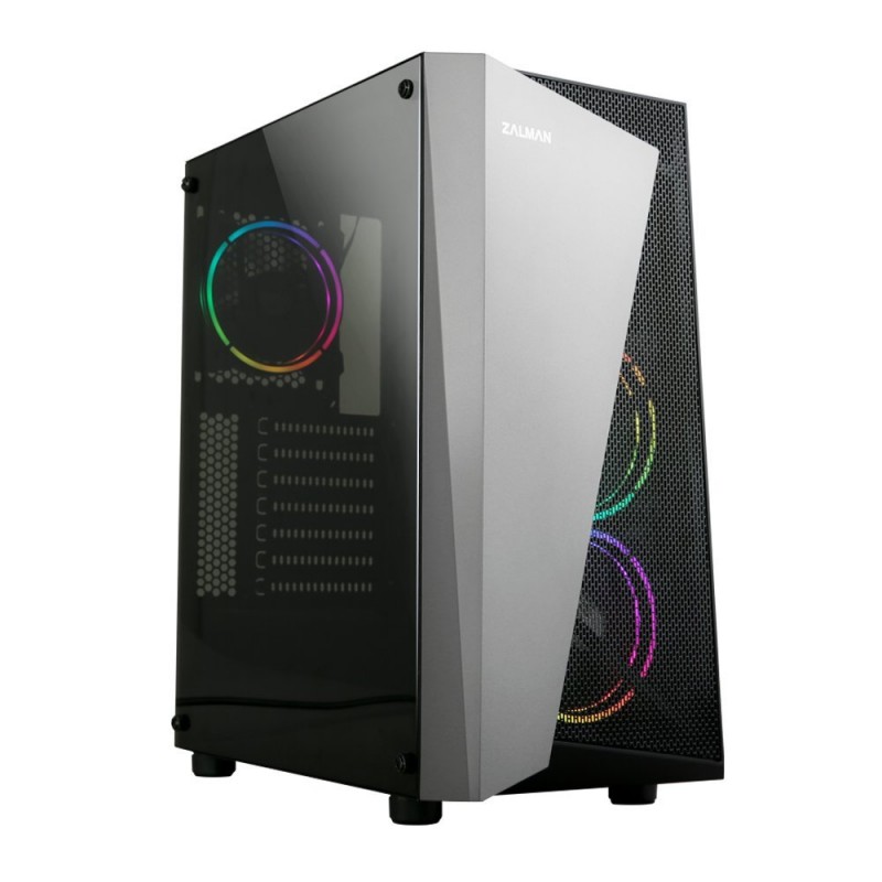 Zalman кутия Case ATX - S4 PLUS RGB - ZM-S4-PLUS-ZM-S4-PLUS