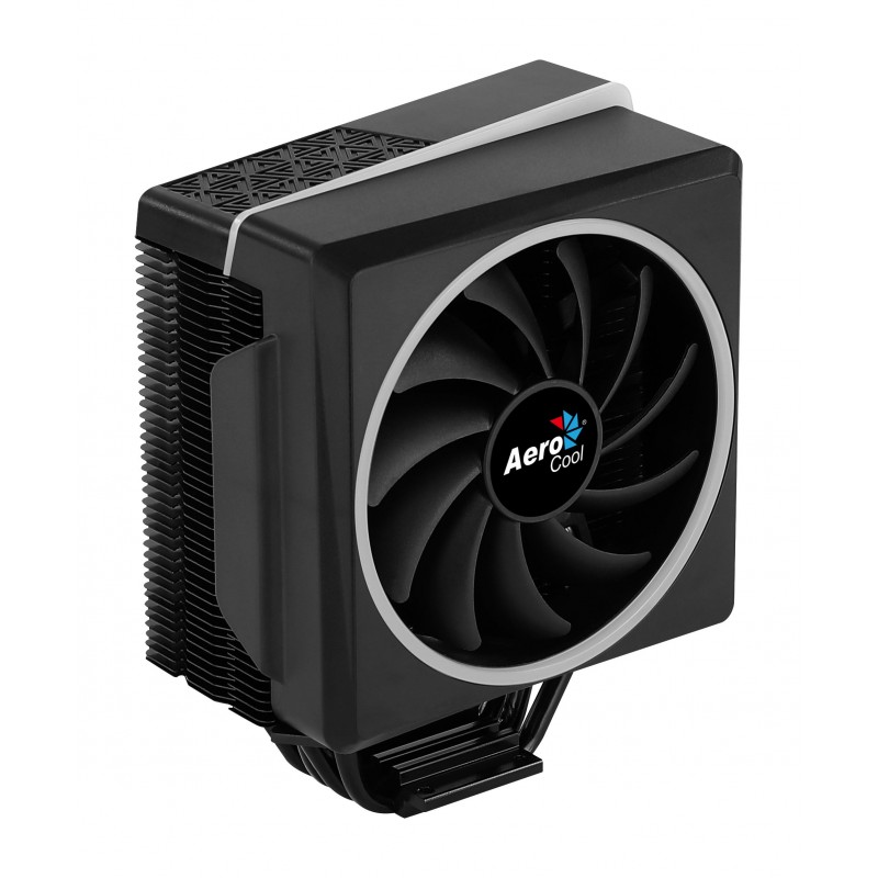 AeroCool охладител CPU Cooler - Cylon 4 BLACK aRGB PWM - ACTC-CL30410.01-ACTC-CL30410.01