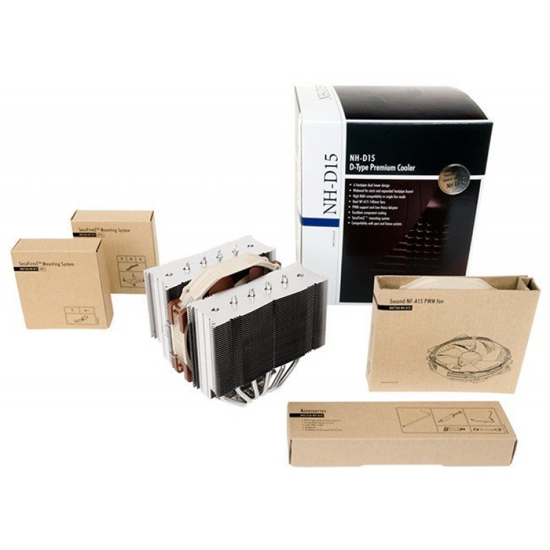 Noctua Охладител CPU Cooler NH-D15 LGA1150/2011/AMD-NH-D15