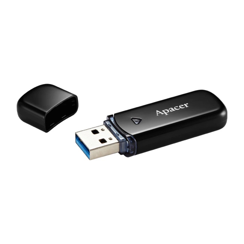 Apacer флашка Flash Drive AH355 64GB USB 3.2 Gen 1, Black, AP64GAH355B-1
