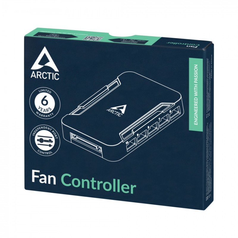 Arctic контролер Fan Controller, 10 port PWM with SATA Power - ACFAN00351A