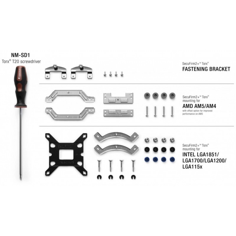Noctua Mounting KIT - NM-M1-MP83, NM-M1-MP83
