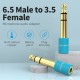 Vention адаптер Adapter Audio 6.5mm M / 3.5mm F - Blue - VAB-S01-L, VAB-S01-L