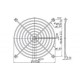 Evercool Решетка за вентилатор Fan Grill Metal - 120mm-FG-120/M