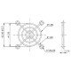 Evercool Решетка за вентилатор Fan Grill Metal - 80mm-FG-80/M
