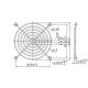 Evercool Решетка за вентилатор Fan Grill Metal - 92mm-FG-90/M