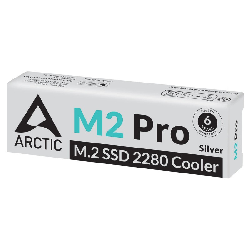 Arctic охладител M.2 2280 SSD Cooler - M2 Pro (Silver), ACOTH00002A