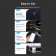 Vention блутут за кола за разговори и музика Car Bluetooth 5.4 audio receiver USB, 3.5mm jack - NAIHG, NAIHG