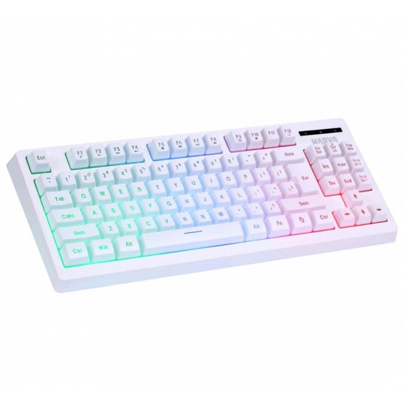 Marvo Геймърски комплект Gaming COMBO CM310 3-in-1 White - Keyboard, Mouse 1000 Hz, Mousepad, MARVO-CM310-WH
