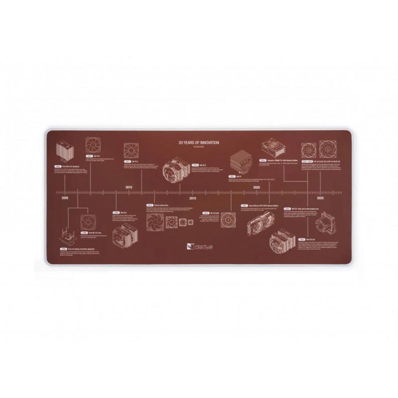 Noctua пад за мишка Mousepad - NP-DM3 Anniversary Deskmat