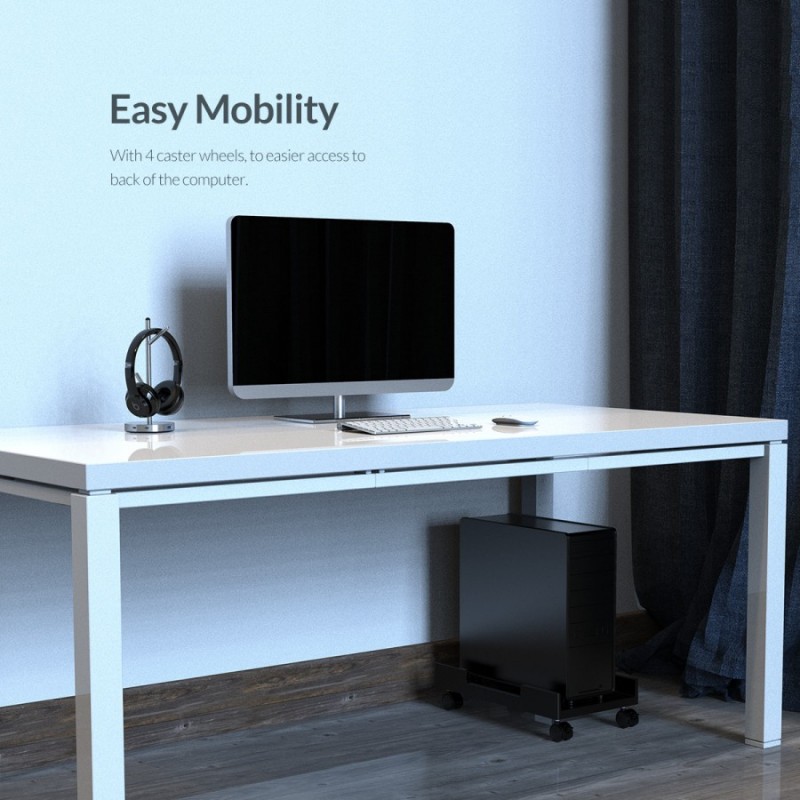 Orico поставка за компютър PC Stand - Computer Bracket - Water Resistant, Black - CPB3-BK, CPB3-BK