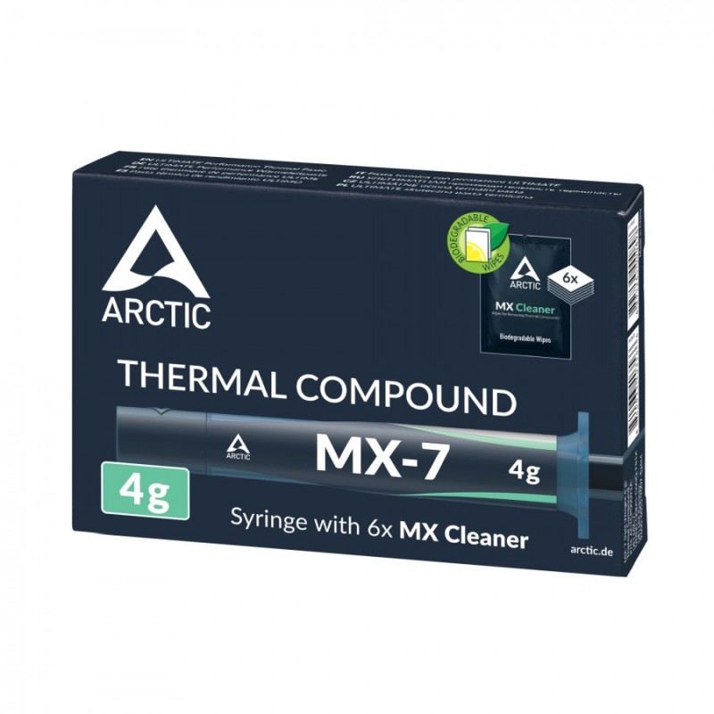 Arctic термо паста MX-7 Thermal Compound 4gr with 6pcs MX Cleaner