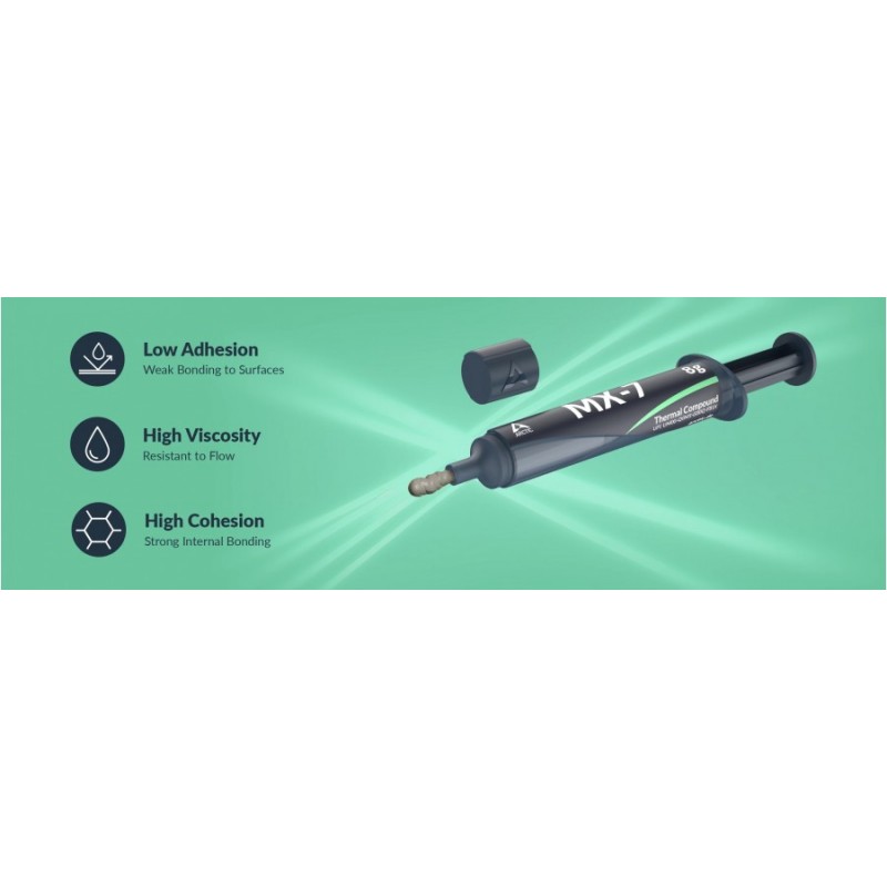 Arctic термо паста MX-7 Thermal Compound 4gr with 6pcs MX Cleaner