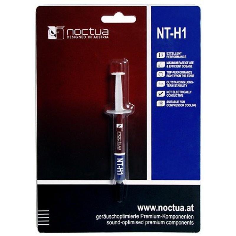 Noctua Термо паста NT-H1 Thermal Compound 3.5g-NT-H1