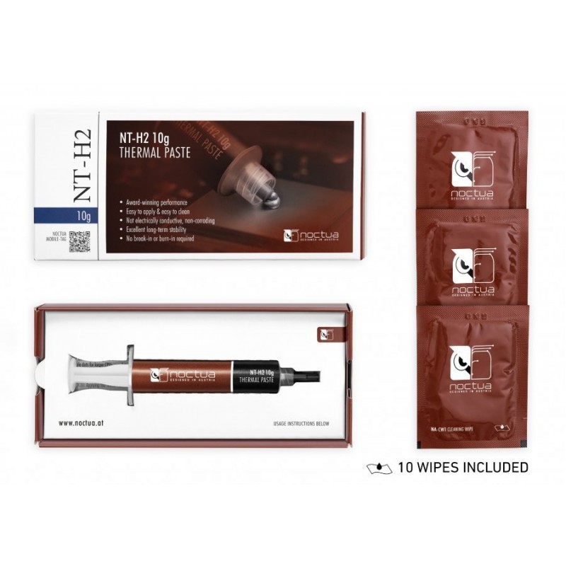 Noctua термопаста NT-H2 Thermal Compound 10g-NT-H2-10