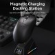 Ajazz професионална геймърска мишка AJ179 APEX - Wireless Gaming Mouse - 8K, Magnetic Charging Dock, Black