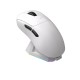 Ajazz професионална геймърска мишка AJ179 PRO - Wireless Gaming Mouse - 8K, Magnetic Charging Dock, White