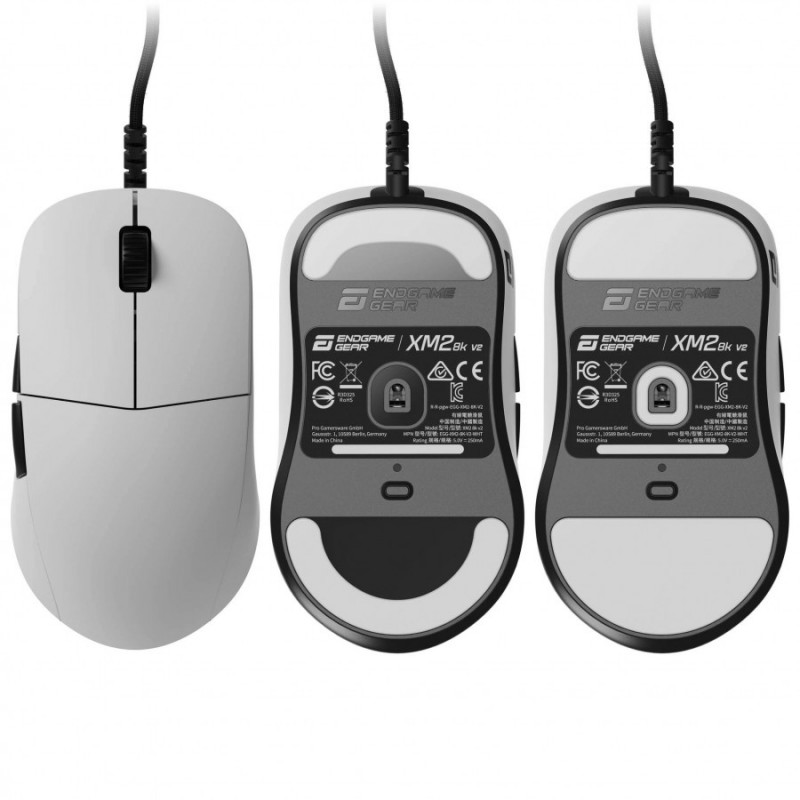 Endgame Gear професионална геймърска мишка XM2 8K v2 - Gaming Mouse - White