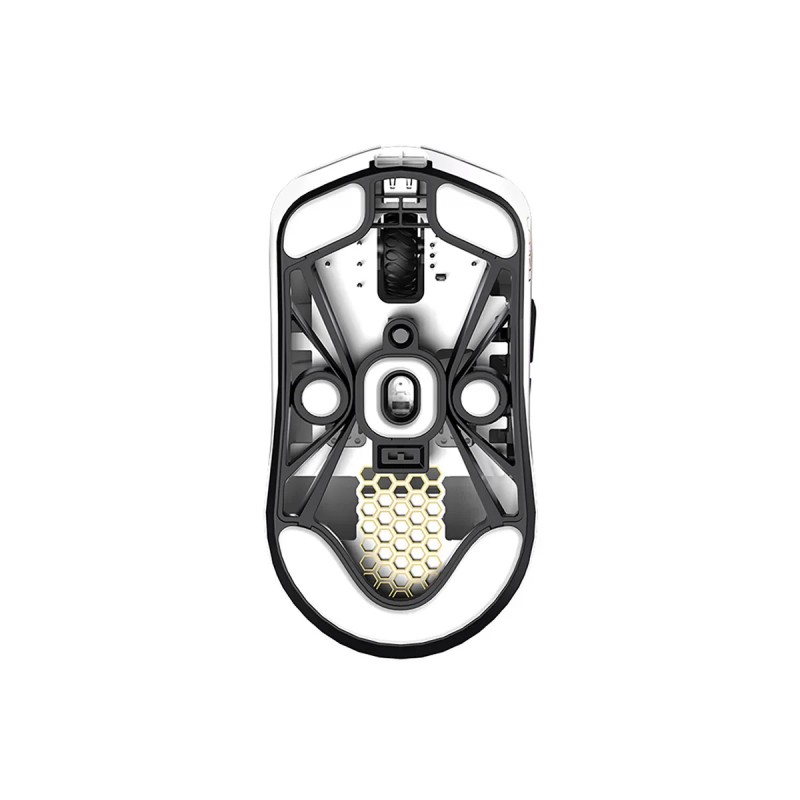 Lamzu професионална геймърска мишка MAYA X 8K - White, LAMZU-MAYA-X-WH