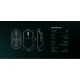 Lamzu професионална геймърска мишка MAYA X 8K - Wireless Gaming Mouse - Aimlabs Edition, LAMZU-MAYA-X-AIMLABS