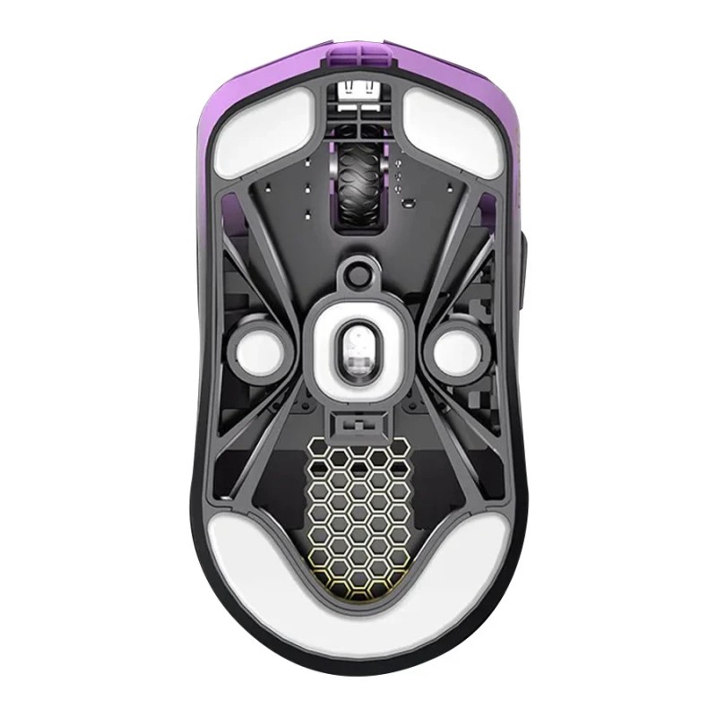 Lamzu професионална геймърска мишка MAYA X 8K - Wireless Gaming Mouse - Purple Shadow, LAMZU-MAYA-X-PRP