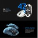 Lamzu професионална геймърска мишка MAYA X 8K - Wireless Gaming Mouse - Purple Shadow, LAMZU-MAYA-X-PRP