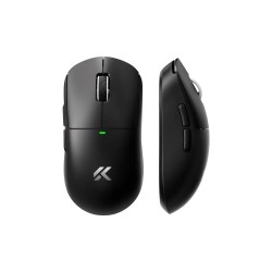 MCHOSE професионална геймърска мишка A5 V3 Black - Ultralight 8K Wireless Mouse, Omron Mechanical Switches