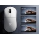 MCHOSE професионална геймърска мишка A5 V3 Black - Ultralight 8K Wireless Mouse, Omron Mechanical Switches