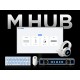 MCHOSE професионална геймърска мишка A5 V3 Black - Ultralight 8K Wireless Mouse, Omron Mechanical Switches