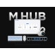 MCHOSE професионална геймърска мишка A7 V2 Ultra White - Wireless Gaming Mouse - Dual 8K, Omron Mechanical