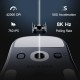 MCHOSE професионална геймърска мишка A7 V2 Ultra White - Wireless Gaming Mouse - Dual 8K, Omron Mechanical