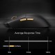 MCHOSE професионална геймърска мишка K7 Ultra Black - Wireless Gaming Mouse - Dual 8K, Omron Mechanical, Magnetic Charging Dock