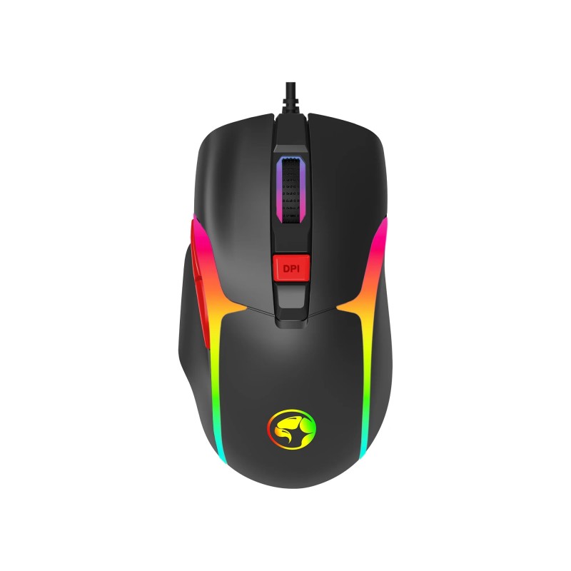 Marvo Геймърска мишка Gaming Mouse M360 RGB - 12800dpi, programmable, 1000Hz, MARVO-M360