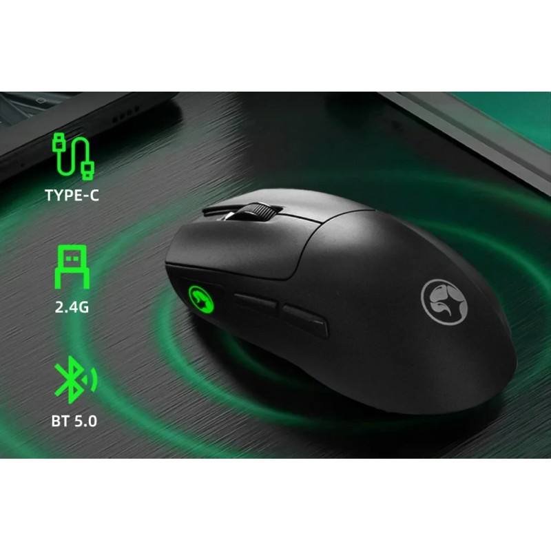 Marvo безжична геймърска мишка Wireless Gaming Mouse Niro 320 G867W - Bluetooth, 2.4G, 8000dpli