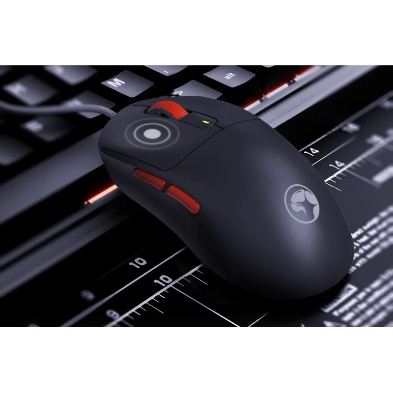 Marvo безжична геймърска мишка Wireless Gaming Mouse Niro 60W G964W White - Bluetooth, 2.4G, 12000dpi