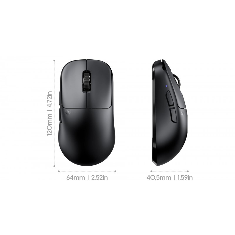 Pulsar професионална геймърска мишка Wireless Gaming Mouse TenZ Signature Edition 8K, PTZW21