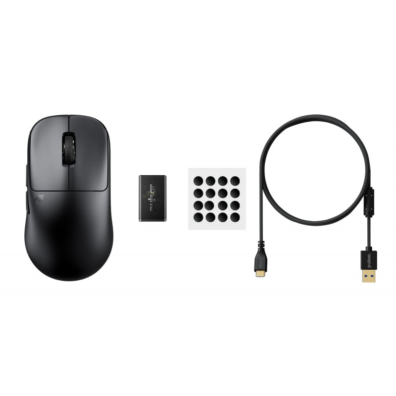 Pulsar професионална геймърска мишка Wireless Gaming Mouse TenZ Signature Edition 8K, PTZW21