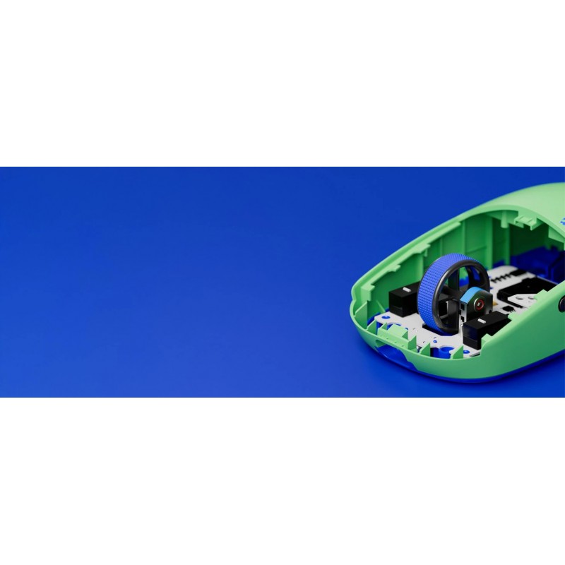 Pulsar професионална геймърска мишка Wireless Gaming Mouse X2 CrazyLight Aqua Zest 8K, PX2CL102