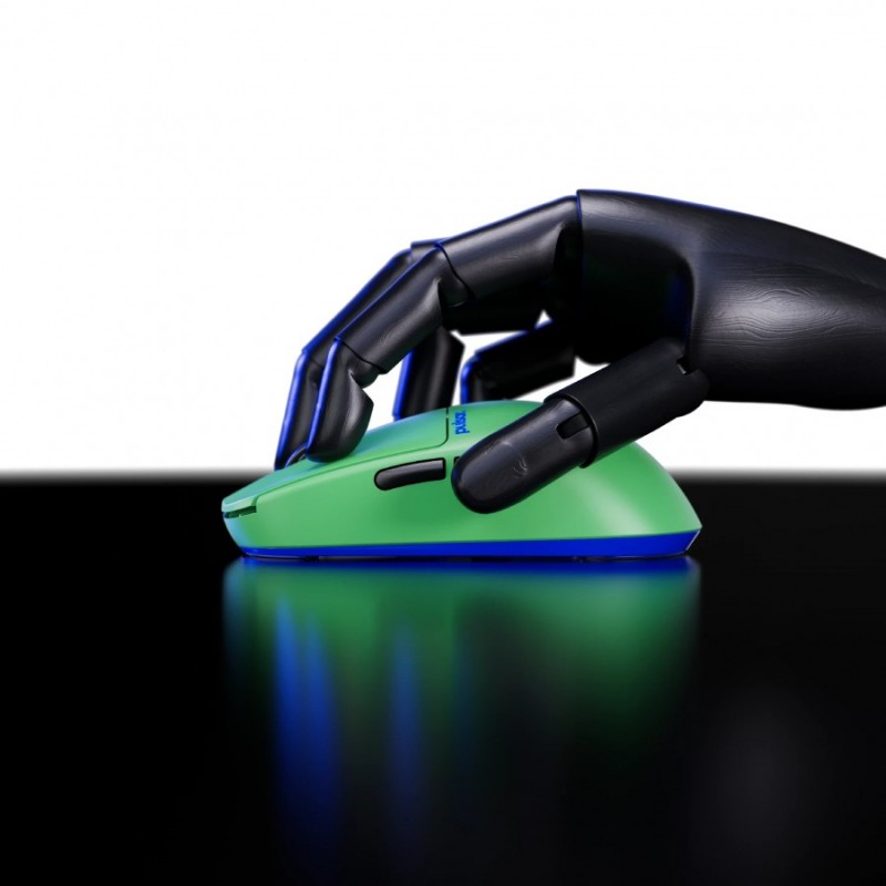Pulsar професионална геймърска мишка Wireless Gaming Mouse X2 CrazyLight Aqua Zest 8K, PX2CL102