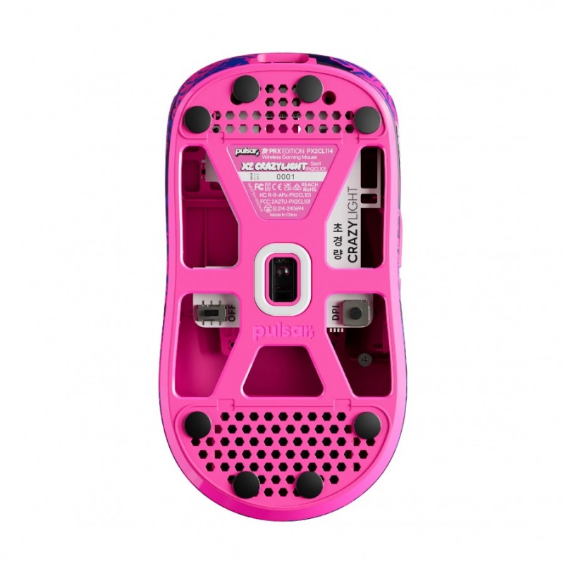 Pulsar професионална геймърска мишка Wireless Gaming Mouse X2 CrazyLight PRX Edition 8K