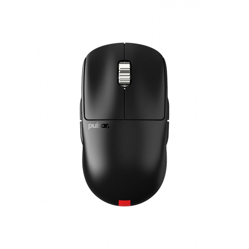 Pulsar професионална геймърска мишка Wireless Gaming Mouse X2A v3 eS Size1 Black 8K, OLED Display, Tournament