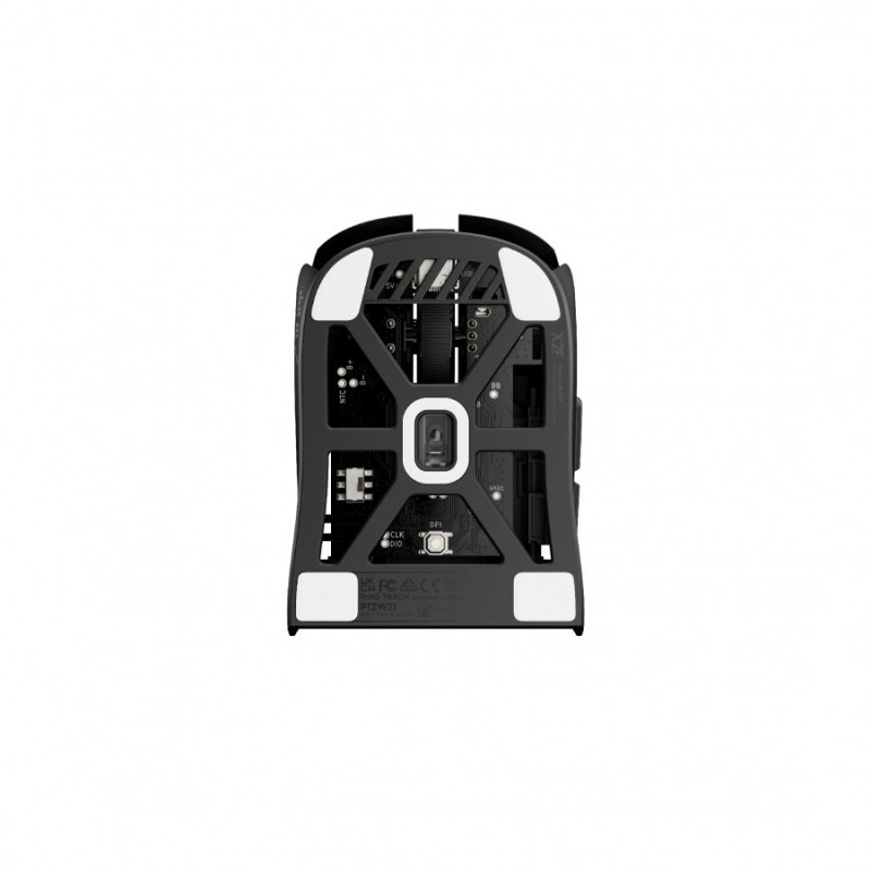 Pulsar професионална геймърска мишка Wireless Gaming Mouse X2F Black [Pulsar LAB] - 8K, Black