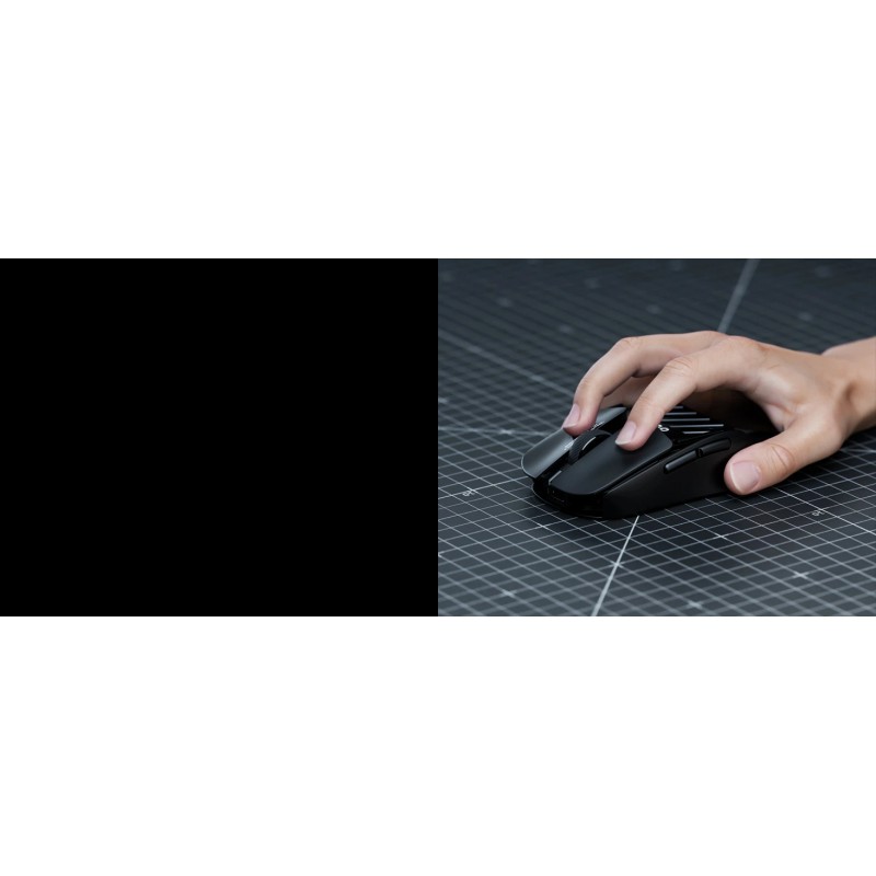 Pulsar професионална геймърска мишка Wireless Gaming Mouse X2F Black [Pulsar LAB] - 8K, Black