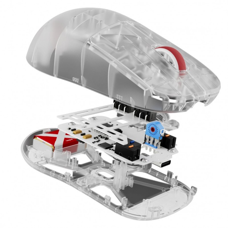 Pulsar професионална геймърска мишка Wireless Gaming Mouse X2H Mini Superclear [LTD 3000] - 1K, PX2H1CL